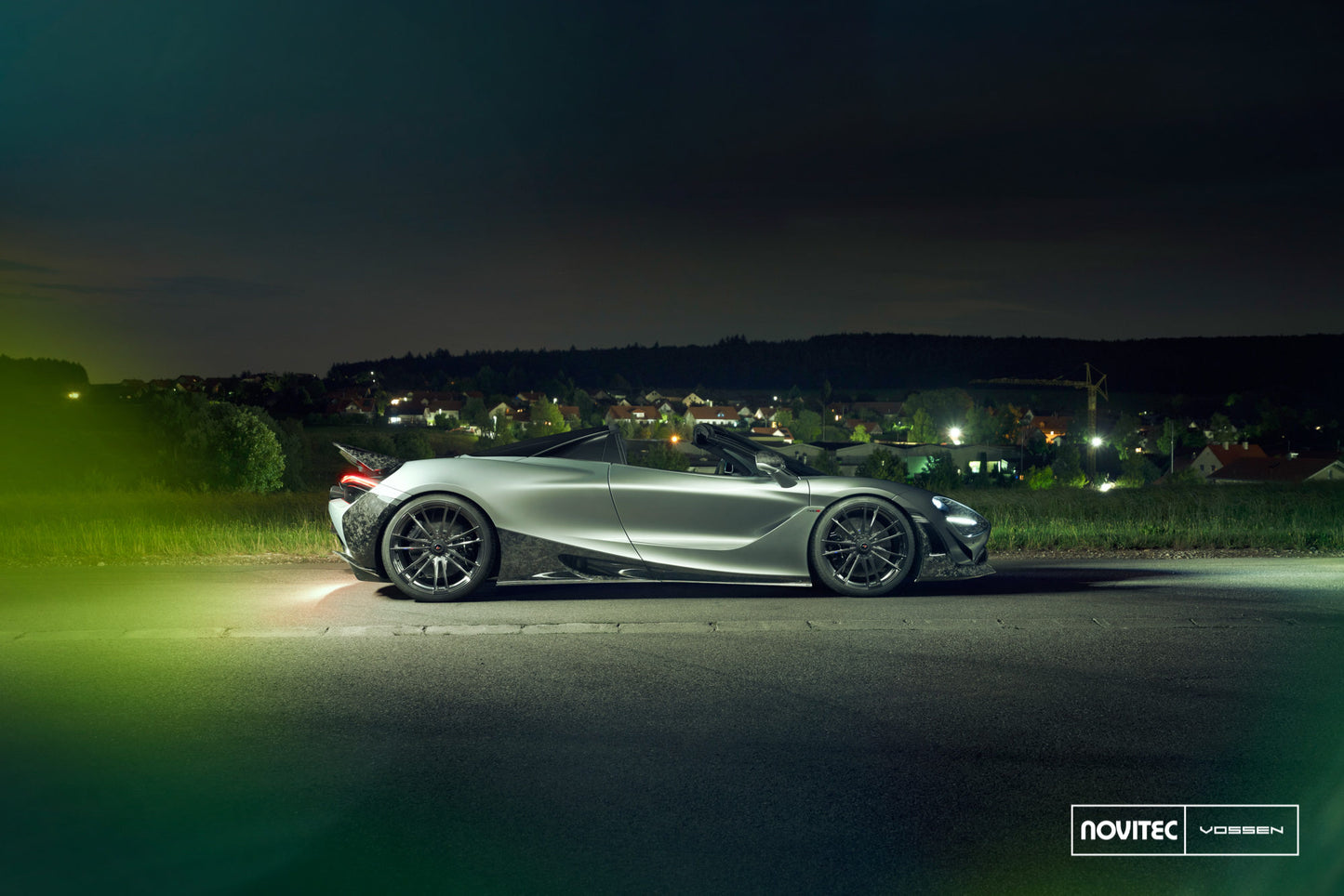 Vossen MC3 Wheel Set for McLaren 720S - 20 Inch - Midnight Smoke