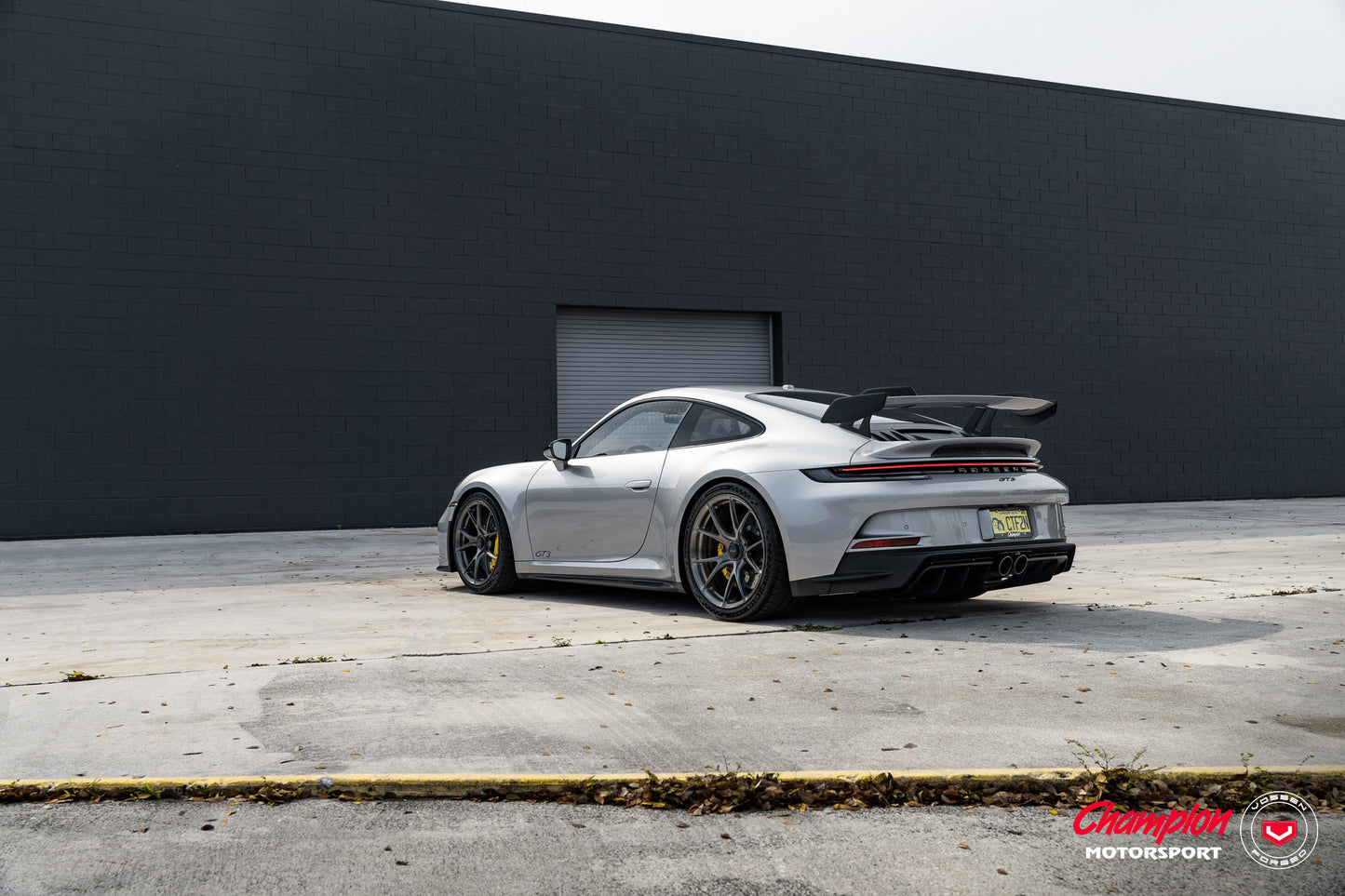 Vossen RS74 Wheel Set for Porsche 911 - Dark Smoke