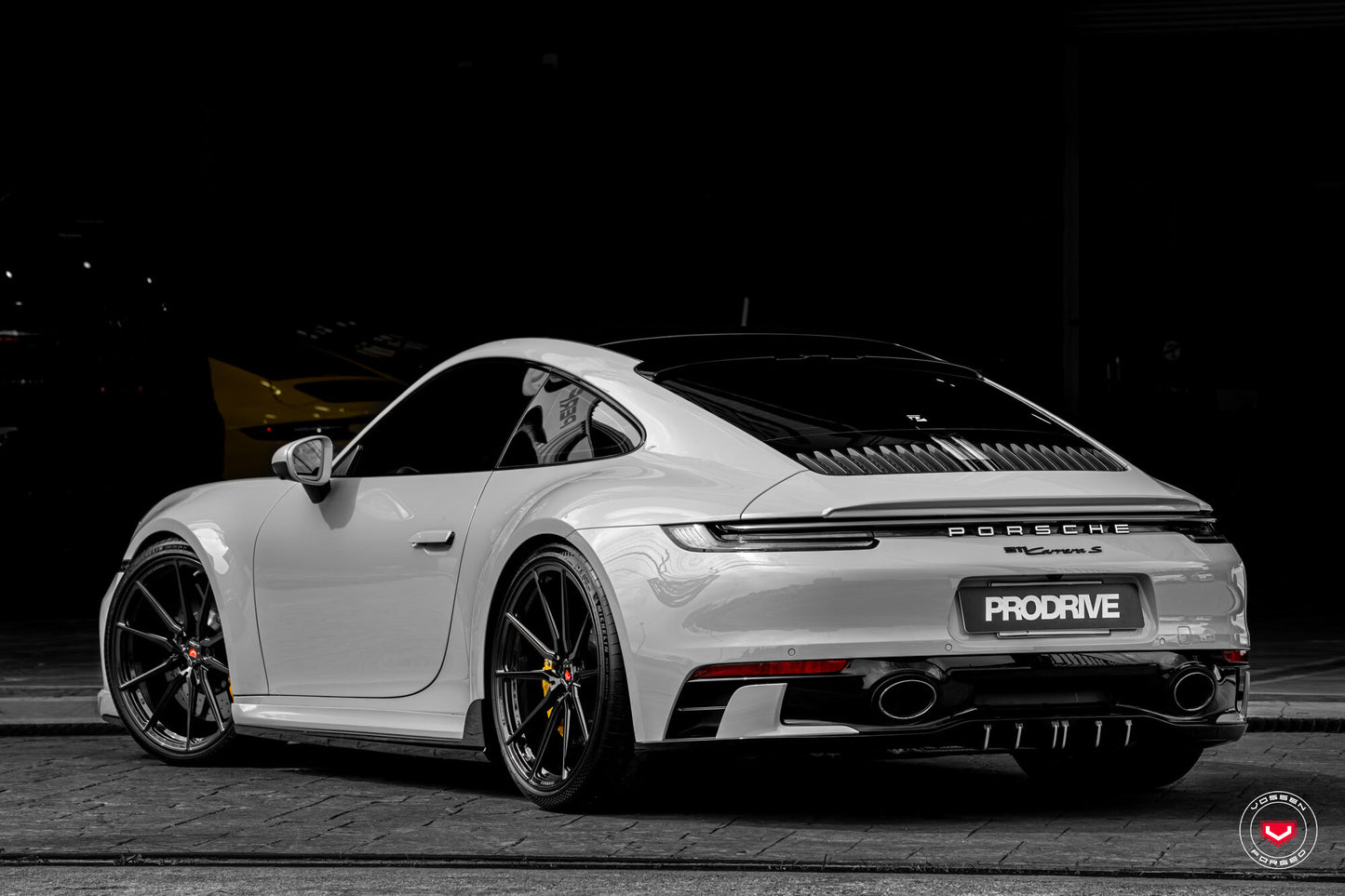 Vossen M-X2 Wheel Set for Porsche 911 - 21 Inch - Gloss Black