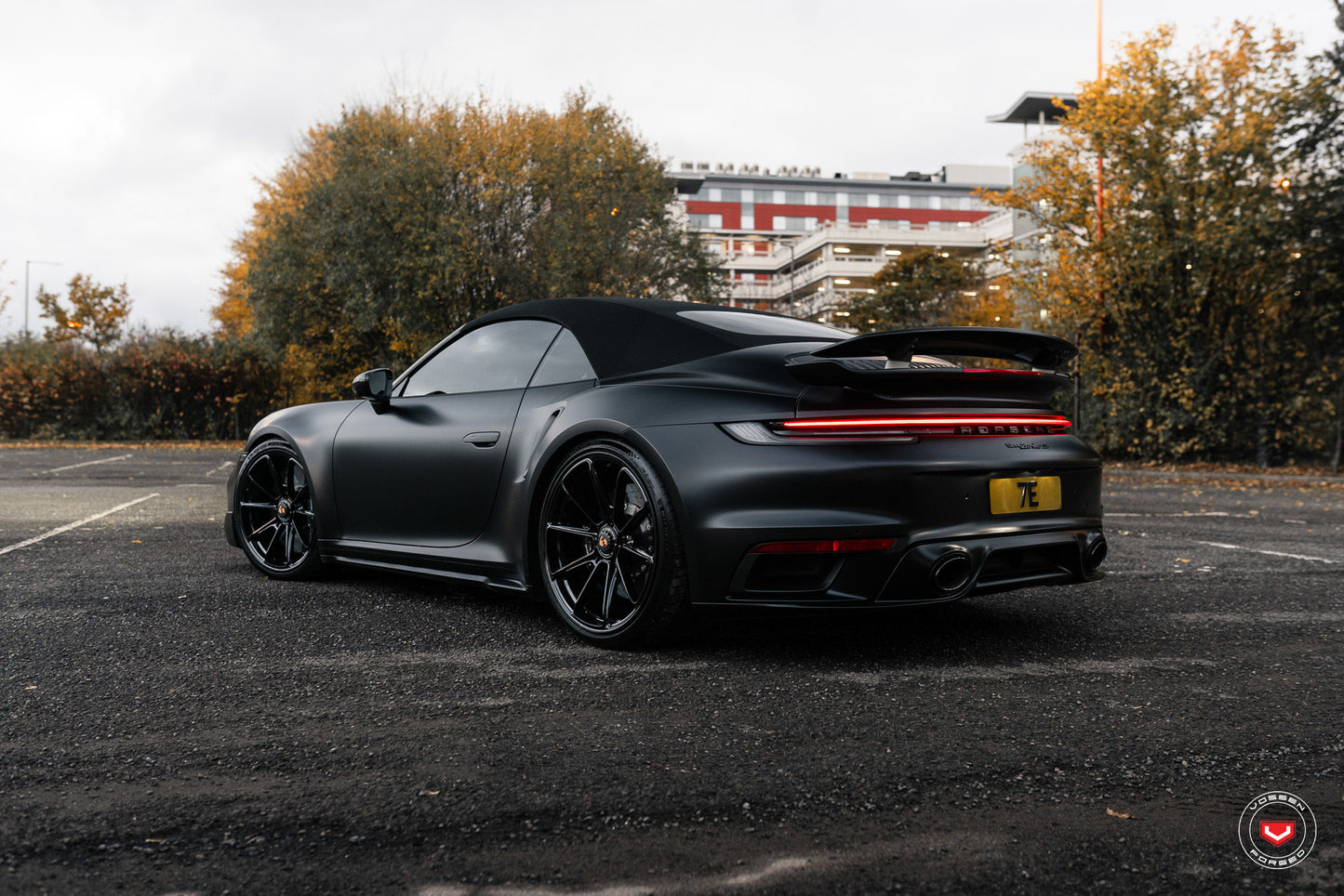 Vossen RS92 Wheel Set for Porsche 911 - 21 Inch - Gloss Black