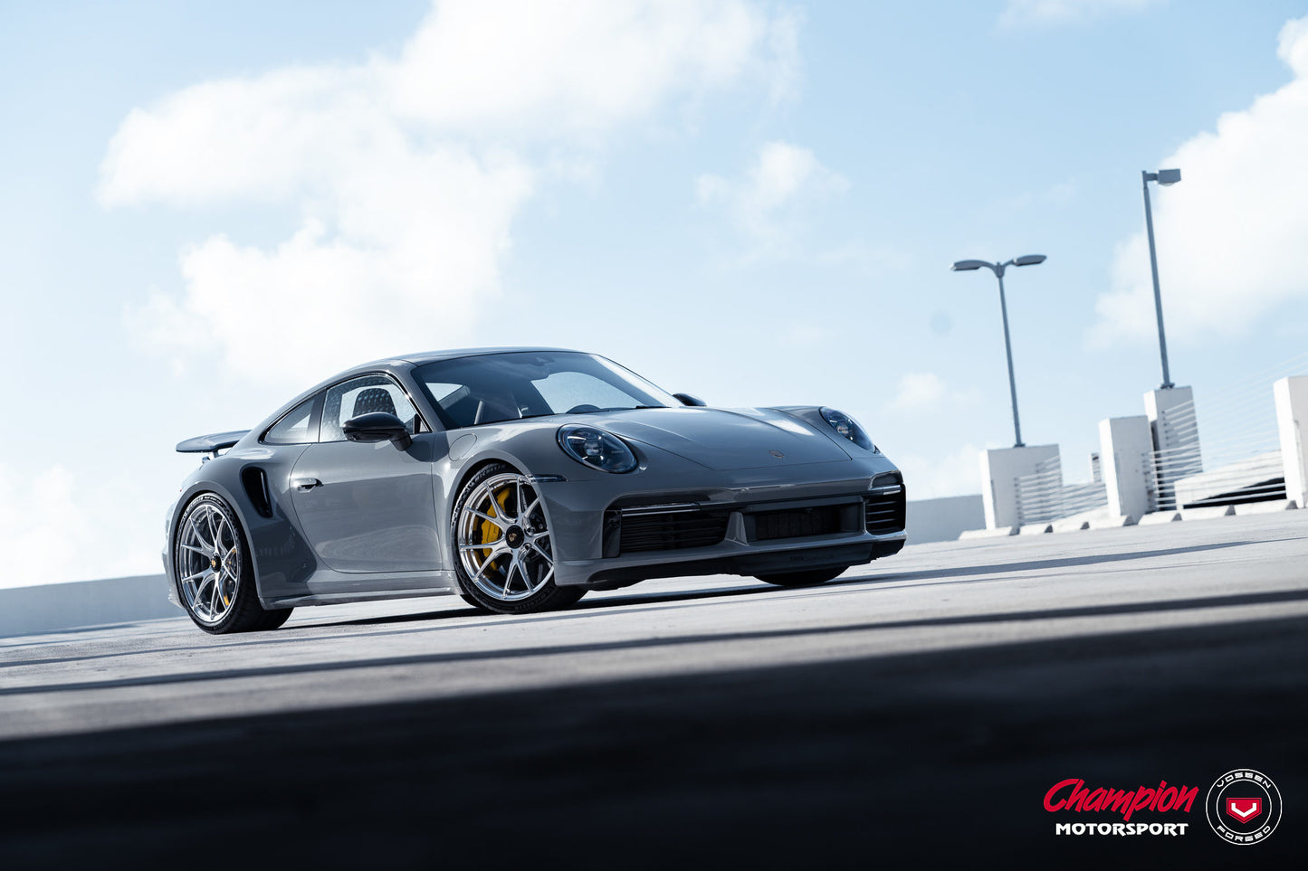 Vossen RS74 Wheel Set for Porsche 911 - Gloss Clear