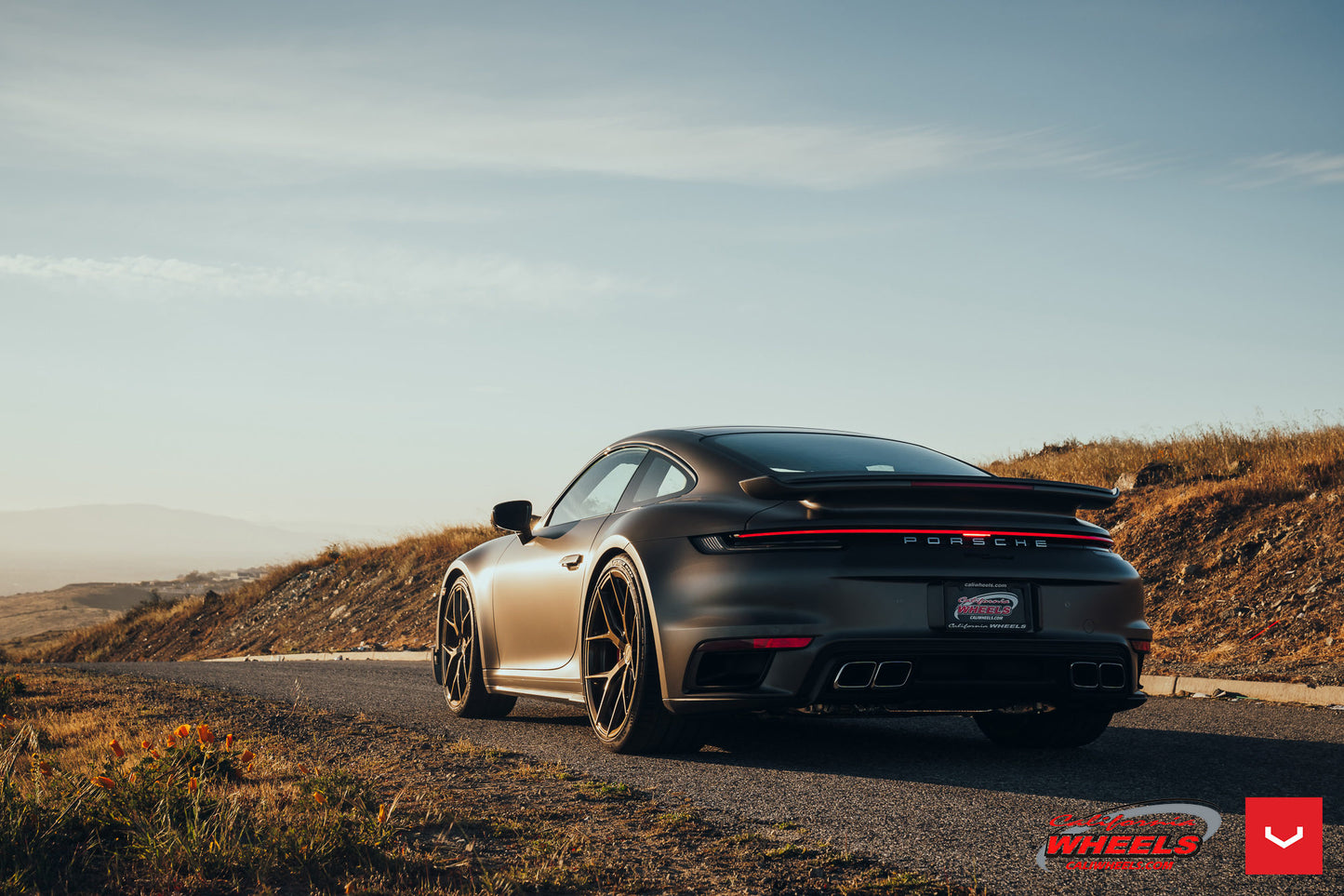 Vossen HF-5 Wheel Set for Porsche 911 - Anthracite