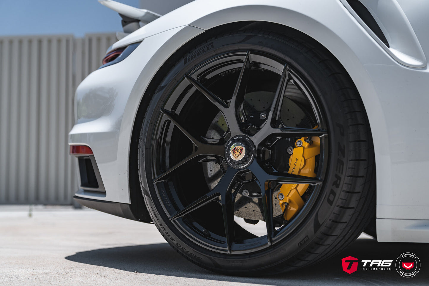 Vossen S21-01 Wheel Set for Porsche 911 - 20 Inch - Gloss Black