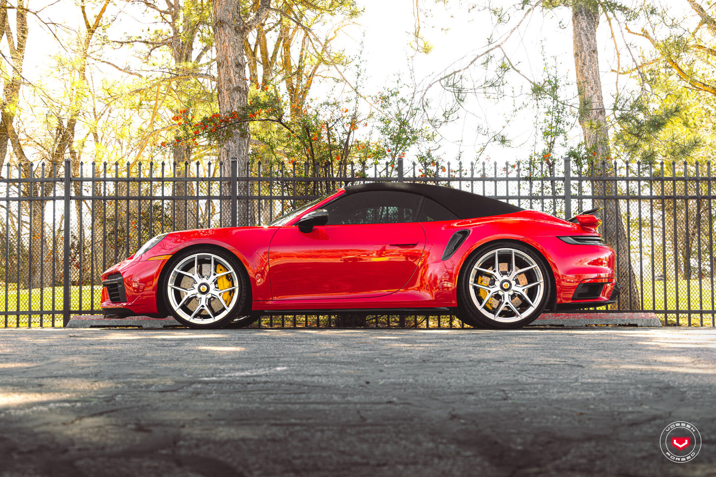 Vossen S21-01 Wheel Set for Porsche 911 - 21 Inch - Gloss Clear polished