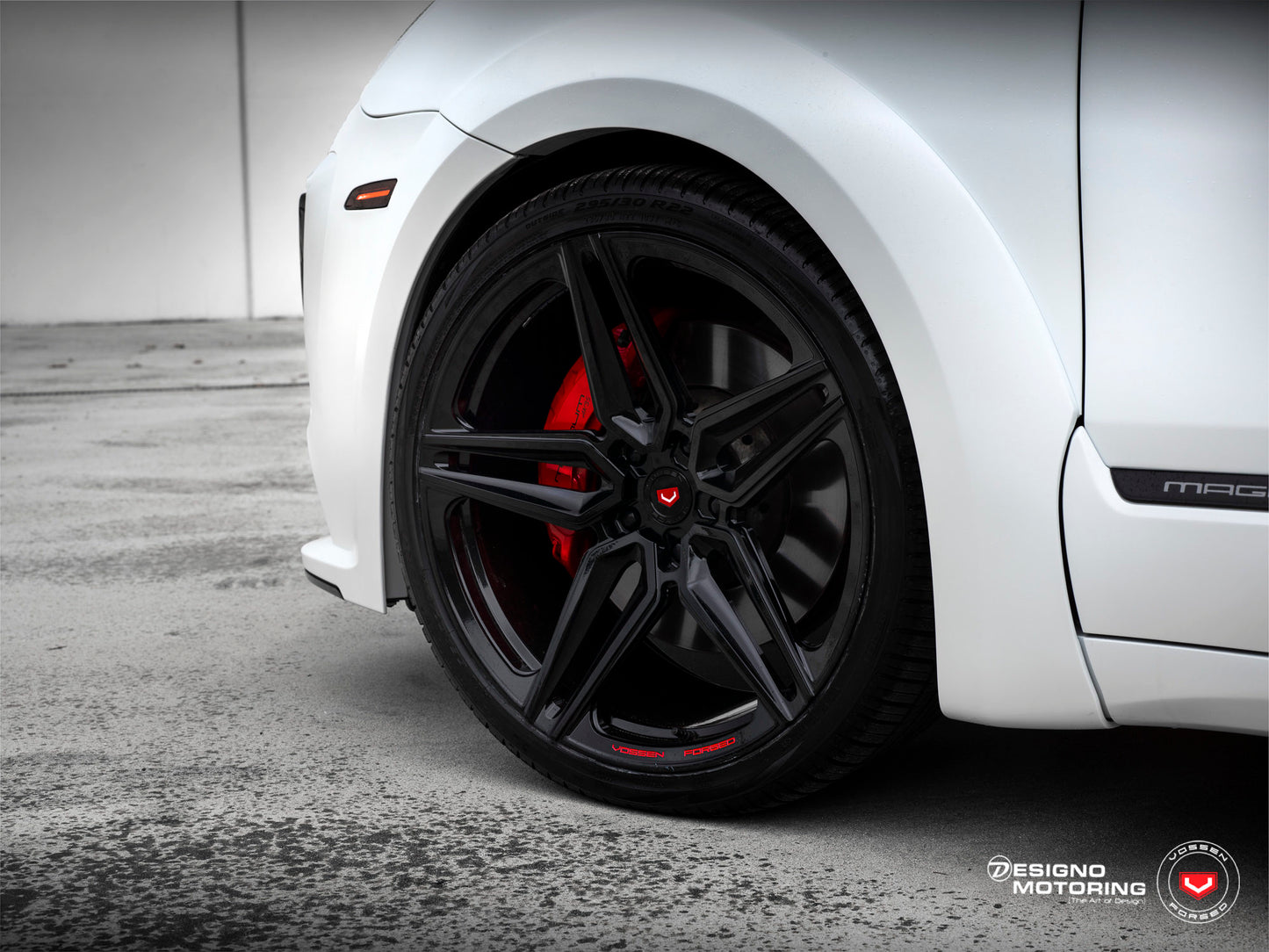 Vossen EVO-1 Wheel Set for Porsche Cayenne - 22 Inch - Gloss Black