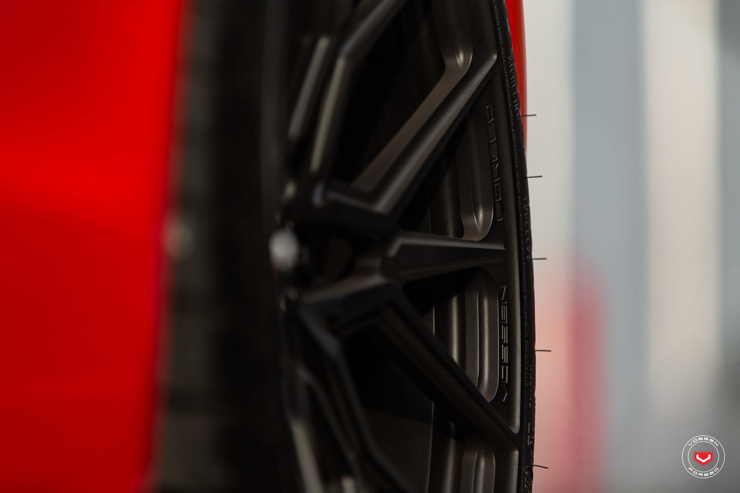 Vossen M-X3 Wheel Set for Porsche 718 Boxster/Cayman - 20 Inch - Satin Black