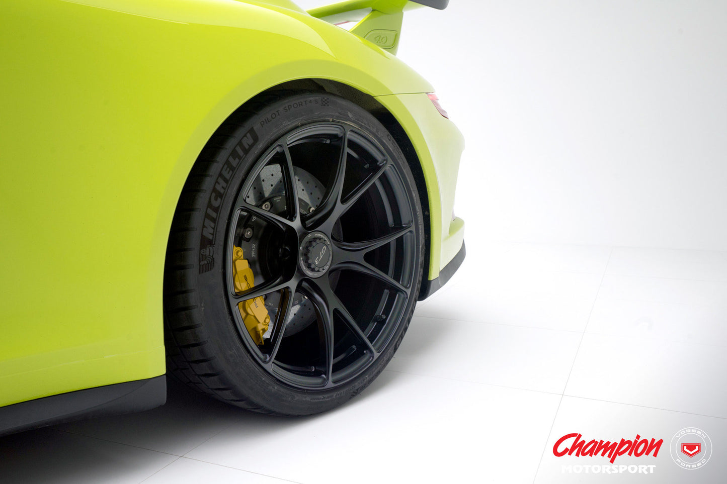 Vossen RS74 Wheel Set for Porsche 911 - Satin Black