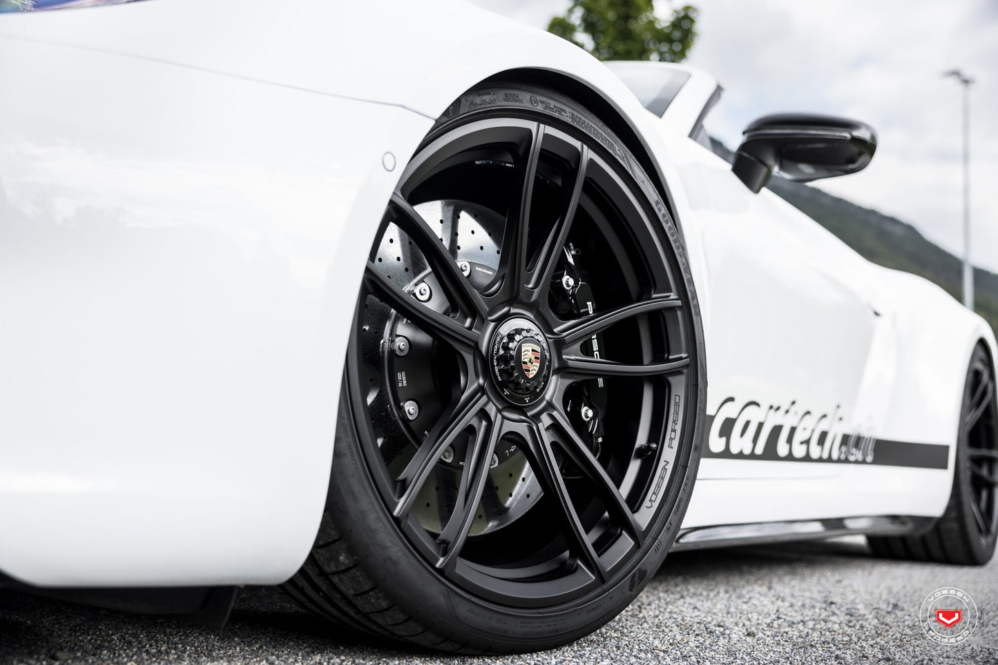 Vossen S17-06 Wheel Set for Porsche 911 - Satin Black