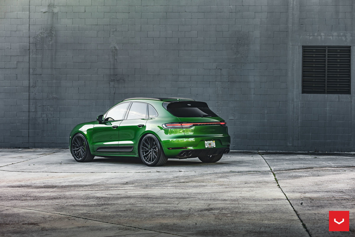Vossen HF-4T Wheel Set for Porsche Macan - 22 Inch - Satin Black
