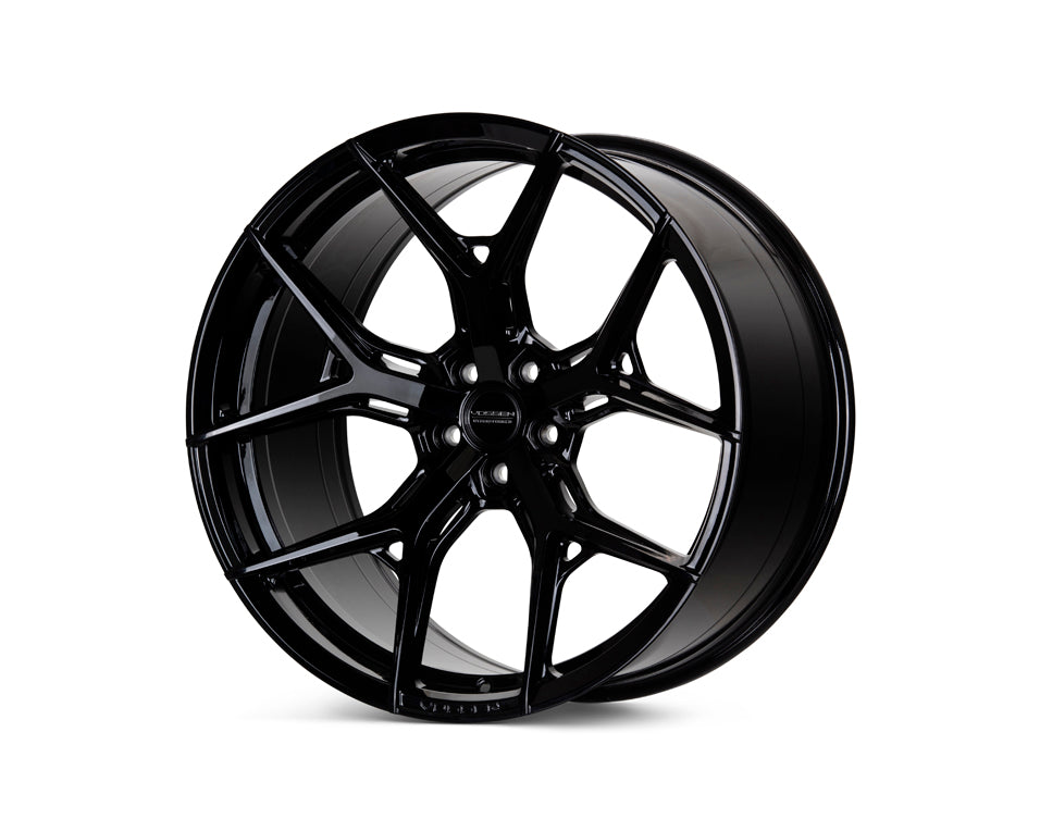 Vossen HF-5 Wheel Set for Ferrari F8 - 21 Inch - Satin Silver