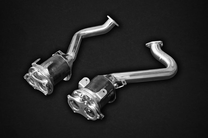 Capristo Porsche 718 Spyder/GTS/Cayman GT4 - Set: Header Manifolds + Sport Cats
