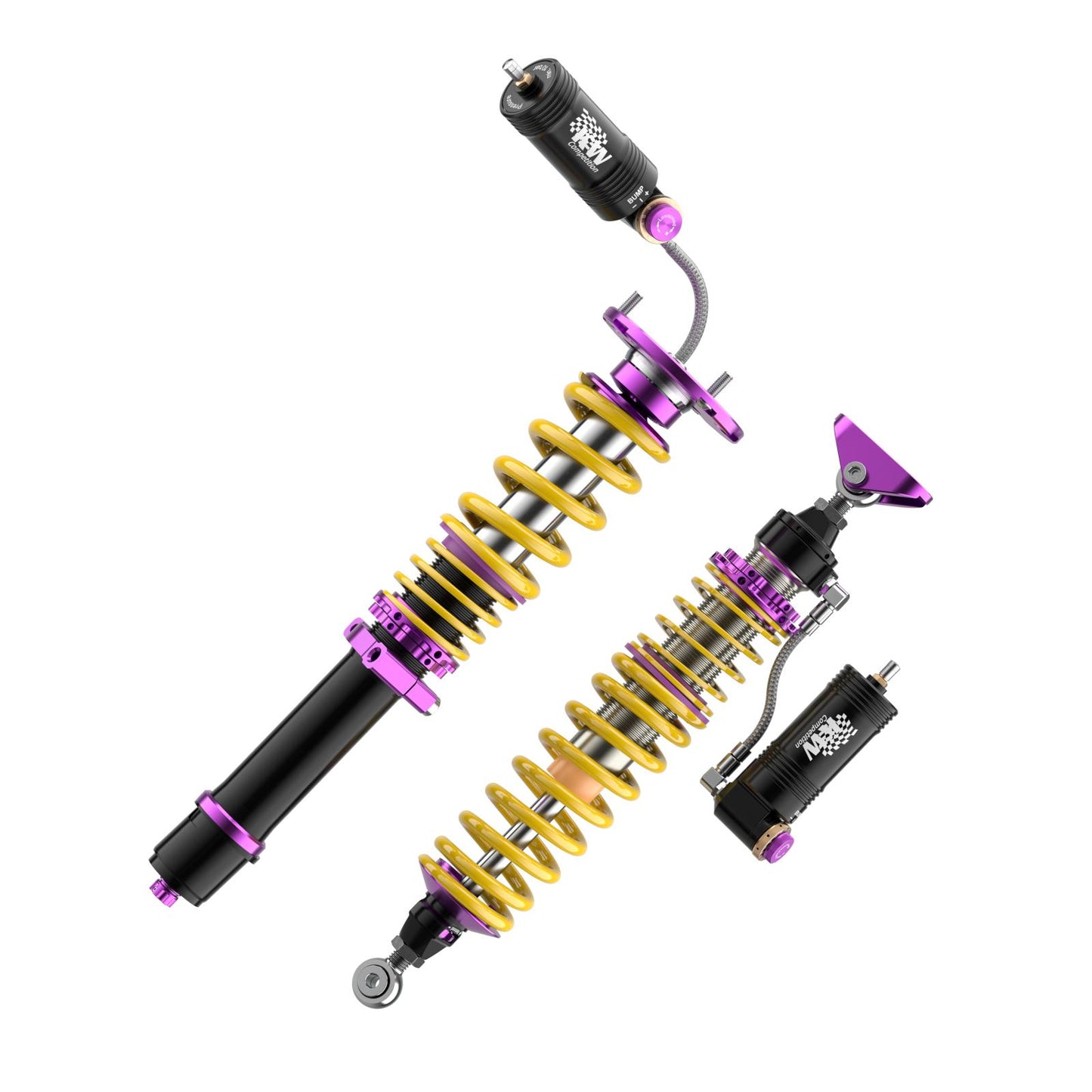 KW McLaren 720S V4 RACING KIT (R-COMPOUND; REAR COILOVER CONV.) - 39720329