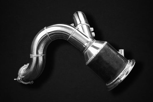 Capristo Porsche 536 Cayenne 3.0T/E-Hybrid (19+) - 100 Cell Sport Cat Downpipes