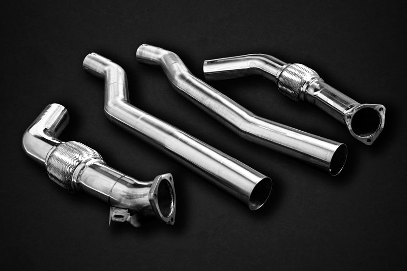 Capristo Audi RS6/7 (C8) - ECE Valved Exhaust + RS-Style Oval Tips (OE Actuators)