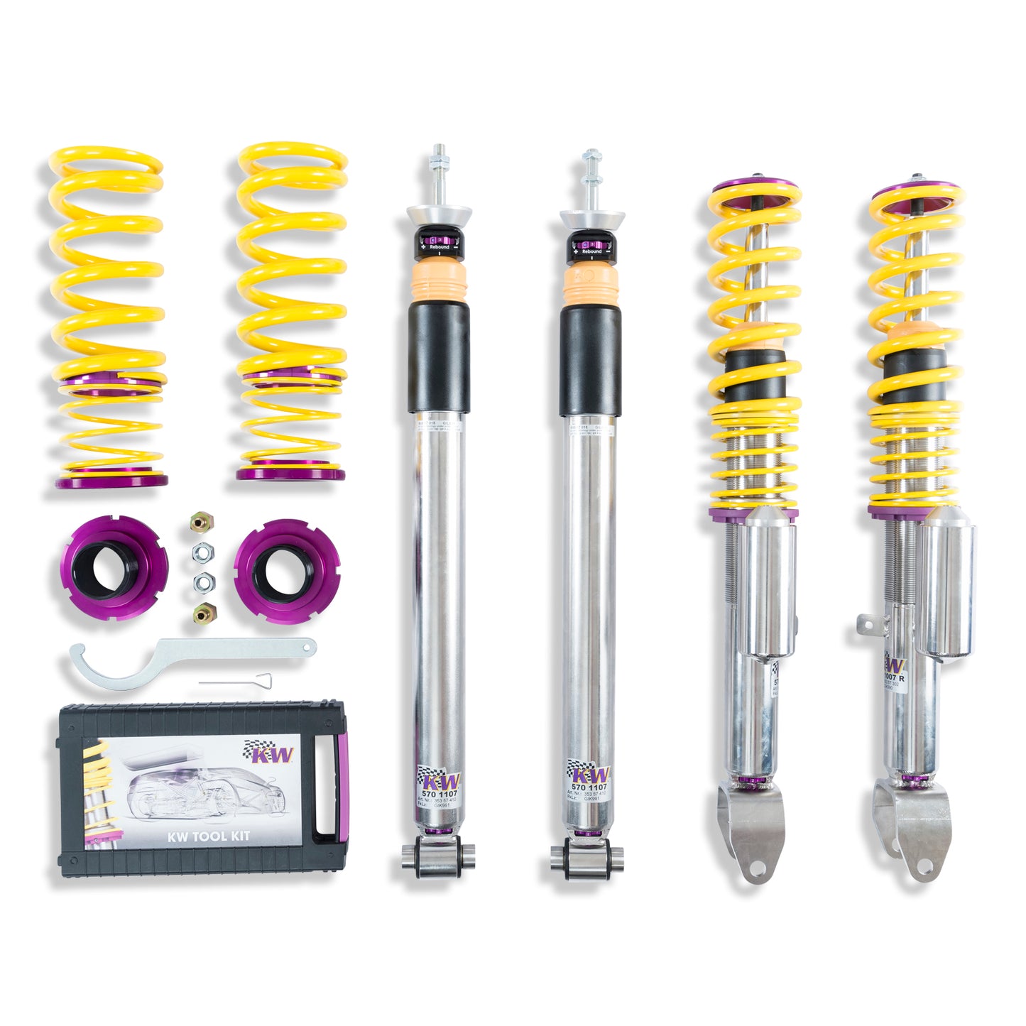 KW McLaren 570S COILOVER KIT V3 - 35257007