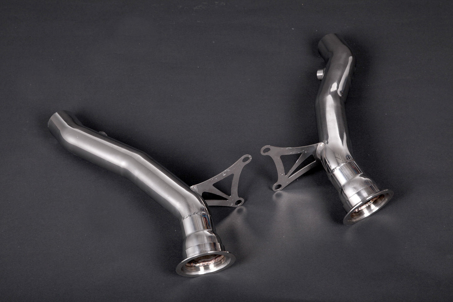 Capristo Ferrari 458 - Cat Spare Pipes + Heat Protection