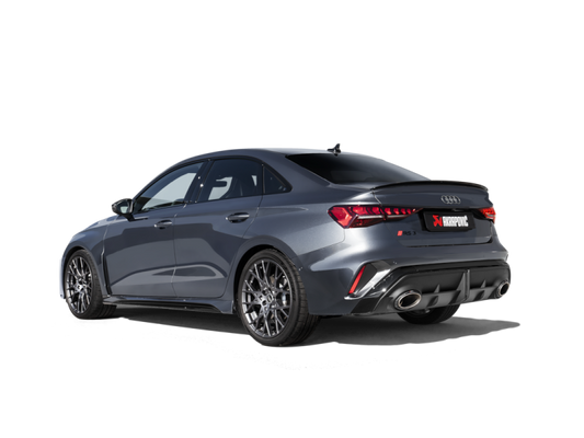 Akrapovic 2025+ Audi RS3 Sedan (8Y FL) Evolution Line Catback - Titanium: Req. P-HF1636 or P-HF1431