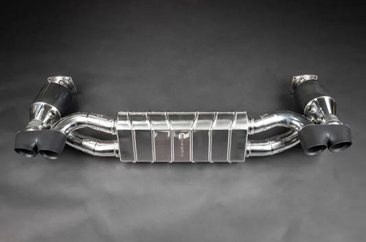 Capristo Porsche 997.2 Turbo/S - Valved Exhaust + 250 Cell Sport Cats (CES3)