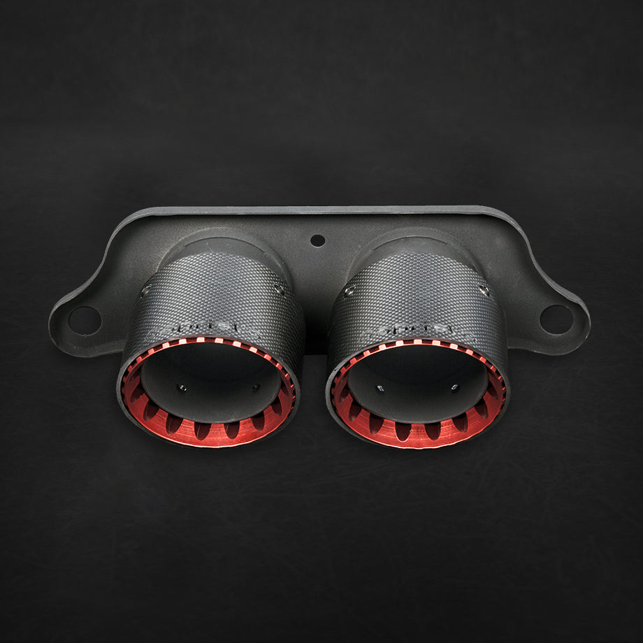 Capristo Porsche 991.1/2 GT3/RS - Capristo Exhaust Tips (OEM/Capristo)