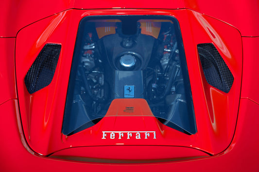 Capristo Ferrari 488GTS/Pista - Carbon Fiber + Glass Bonnet (Design S)