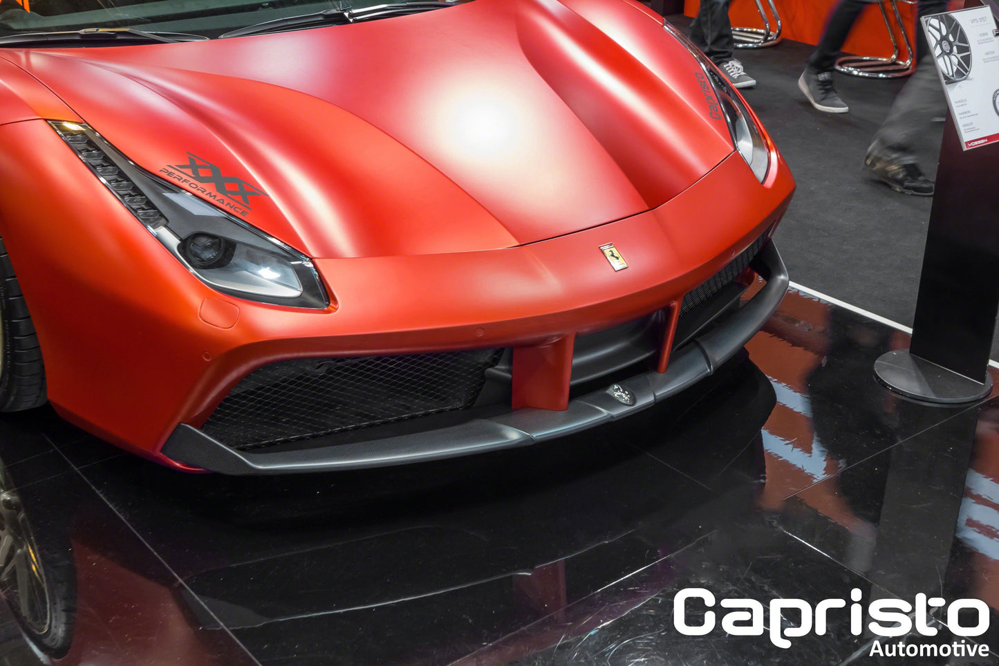 Capristo Ferrari 488 - Carbon Fiber Front Spoiler