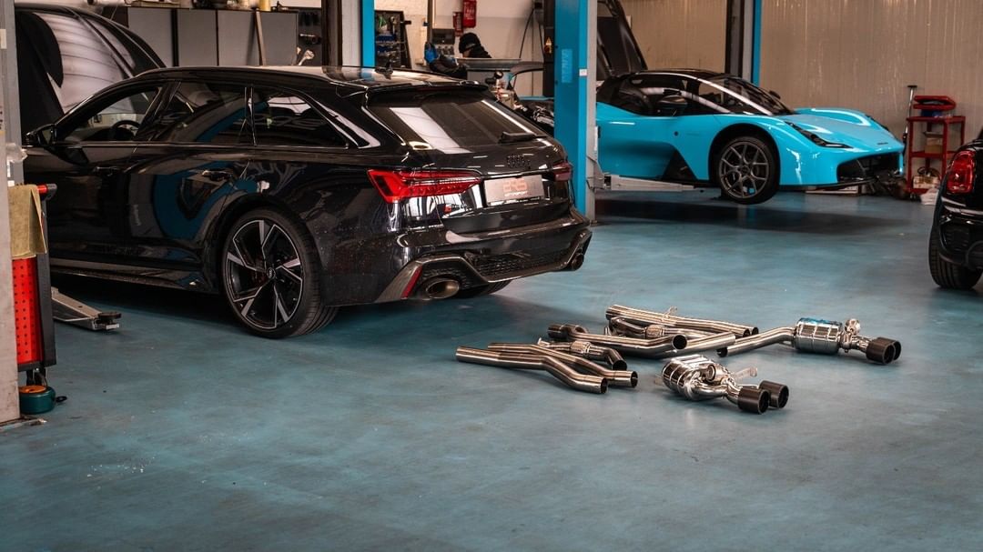 Capristo Audi RS6/7 (C8) - ECE Valved Exhaust + Carbon Tips (OE Actuators)