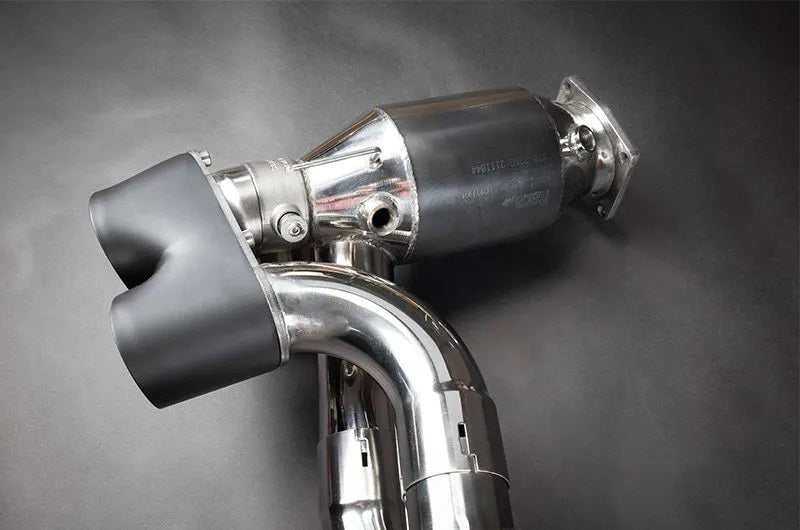 Capristo Porsche 997.2 Turbo/S - Valved Exhaust + Cat Spare Pipes (CES3)
