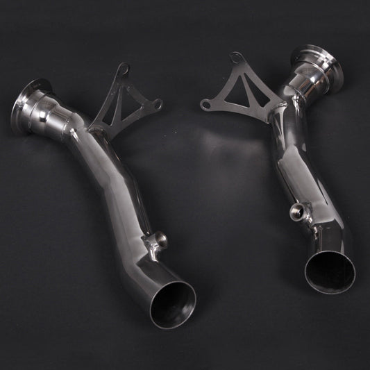 Capristo Ferrari 458 - Cat Spare Pipes + Heat Protection