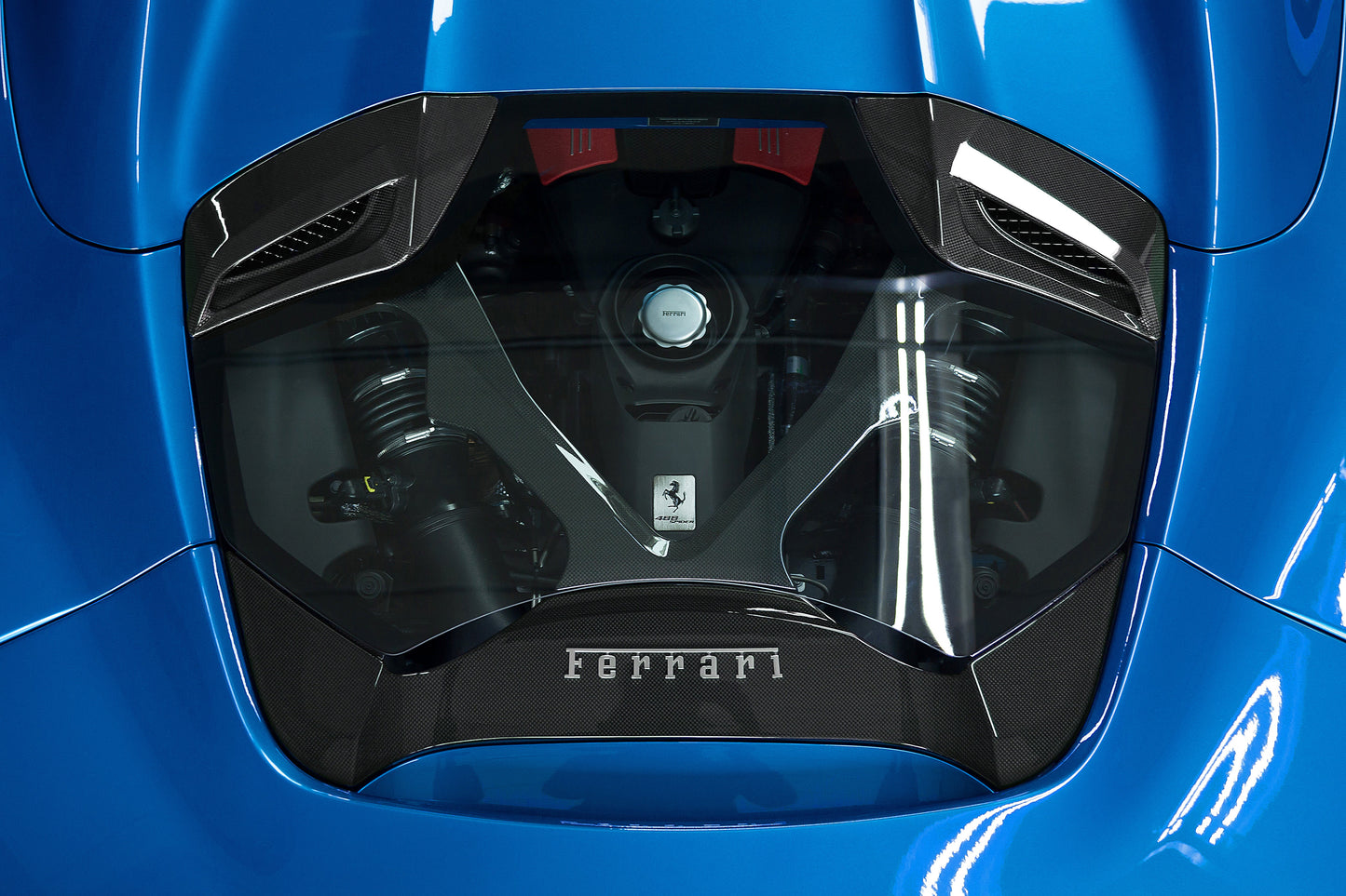Capristo Ferrari 488 GTS/Pista - Carbon Fiber + Glass Bonnet