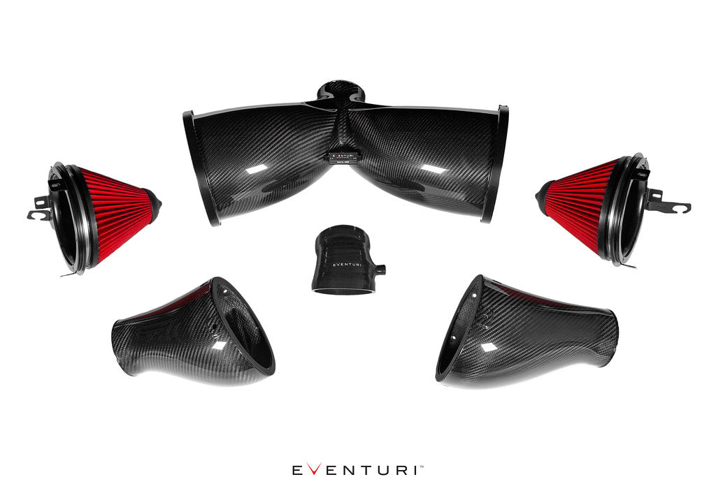 Capristo Eventuri Porsche 991.1 / 991.2 GT3 RS Black Carbon Intake System