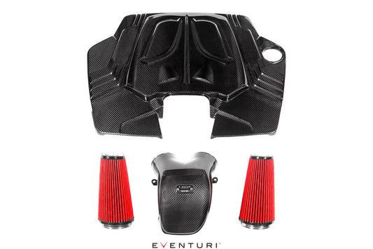 Capristo Eventuri Porsche Cayenne 3.0 Turbo V6 Black Carbon Intake System