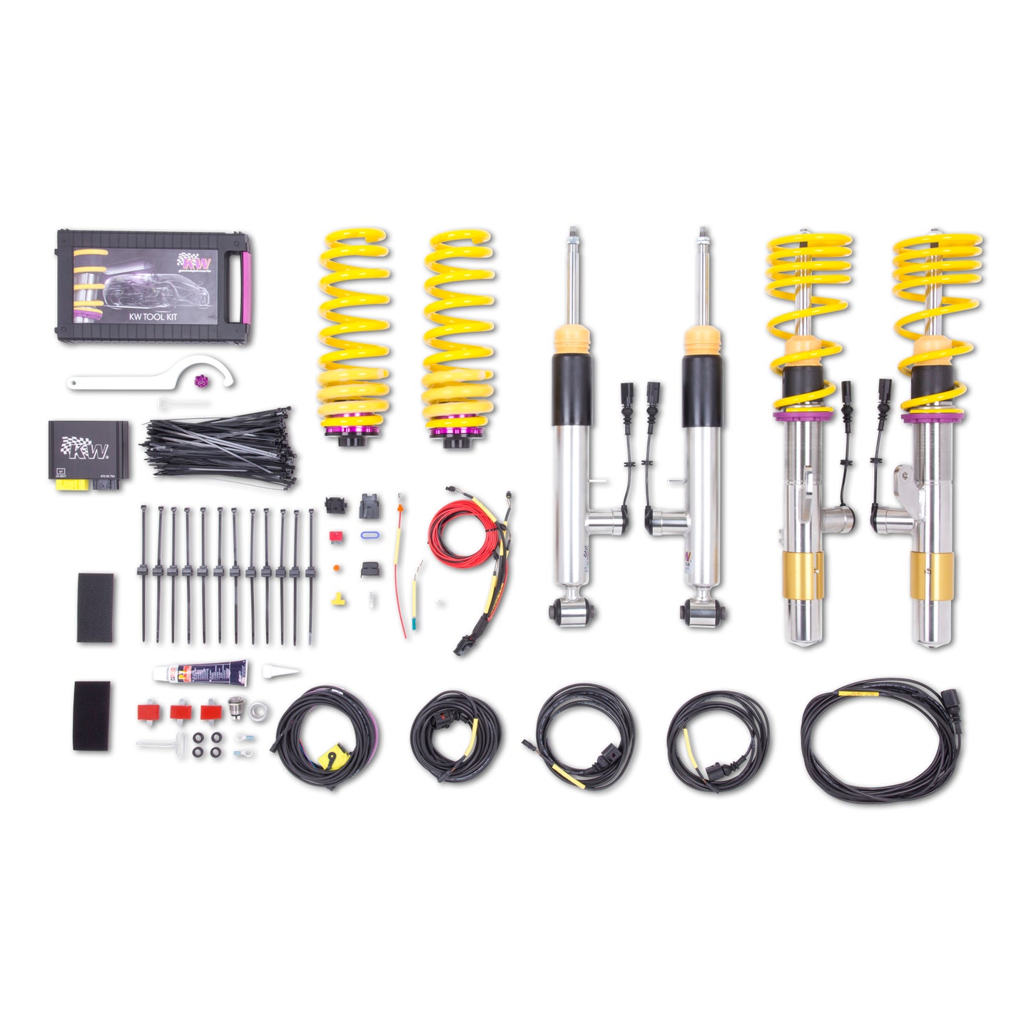 KW Audi/Porsche Multi-Fitment DDC ECU COILOVER KIT - 39020015