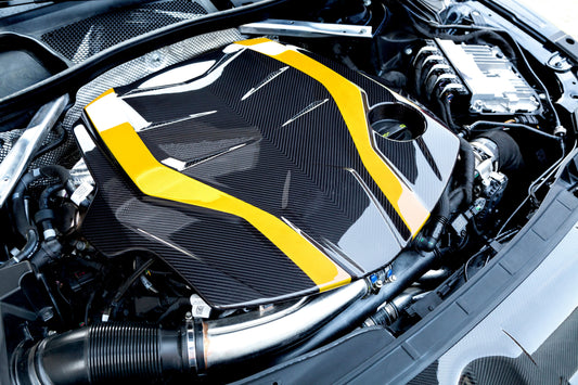 Capristo Audi RS/S - Carbon Fiber Engine Cover