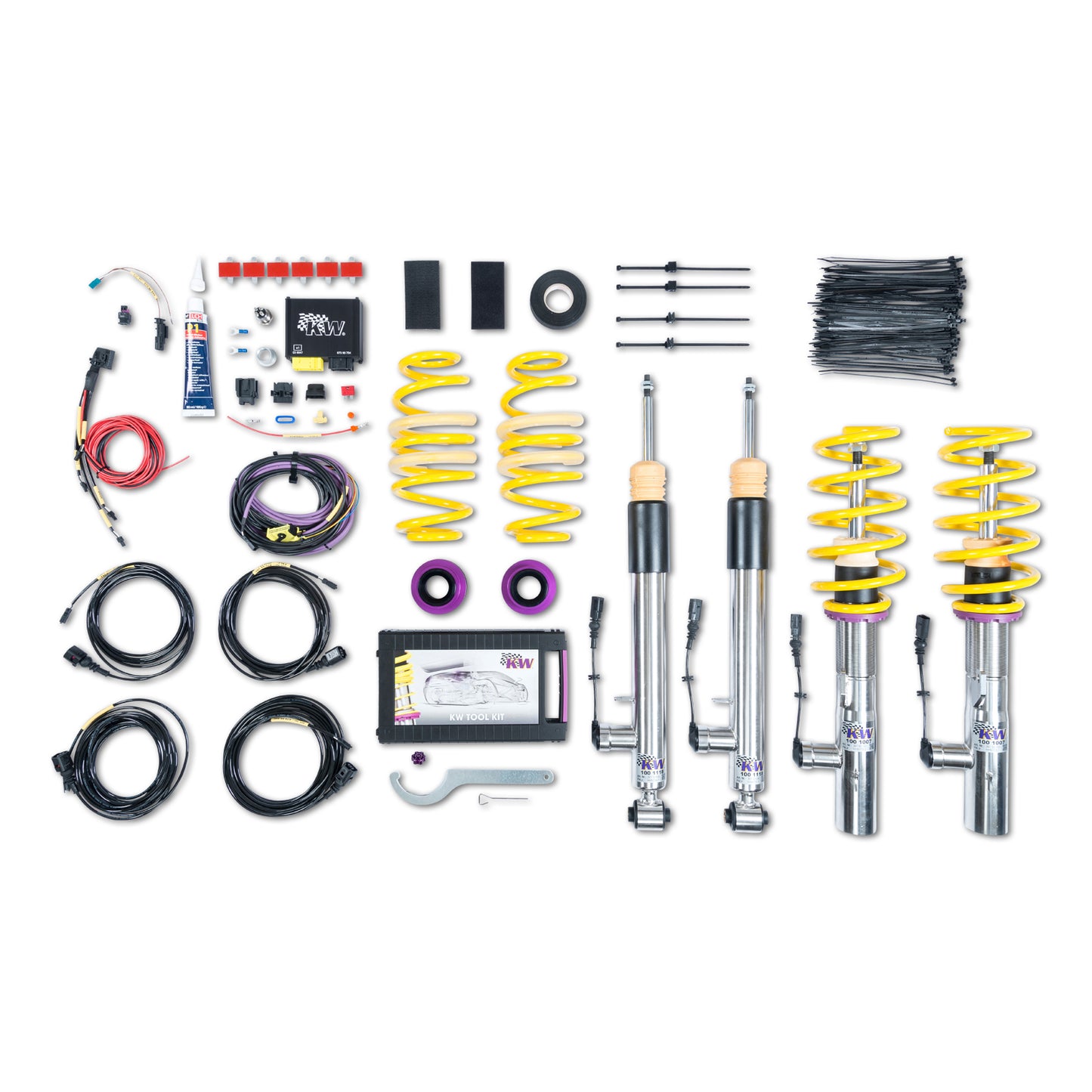 KW Audi/Porsche Multi-Fitment DDC ECU COILOVER KIT - 39080056