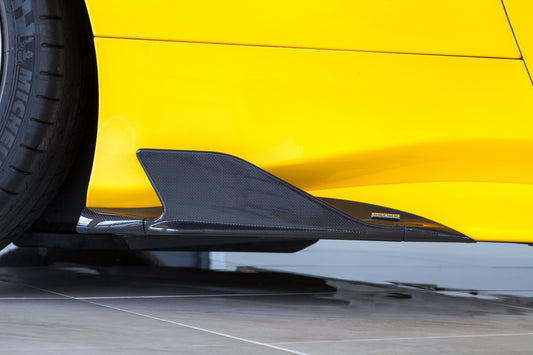 Capristo Ferrari 488 - Carbon Fiber Side Fins