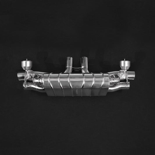 Capristo Porsche 536 Cayenne 3.0T/E-Hybrid (19+) - Valved Exhaust, MidSilencer Spares + Carbon Tips (CES3)