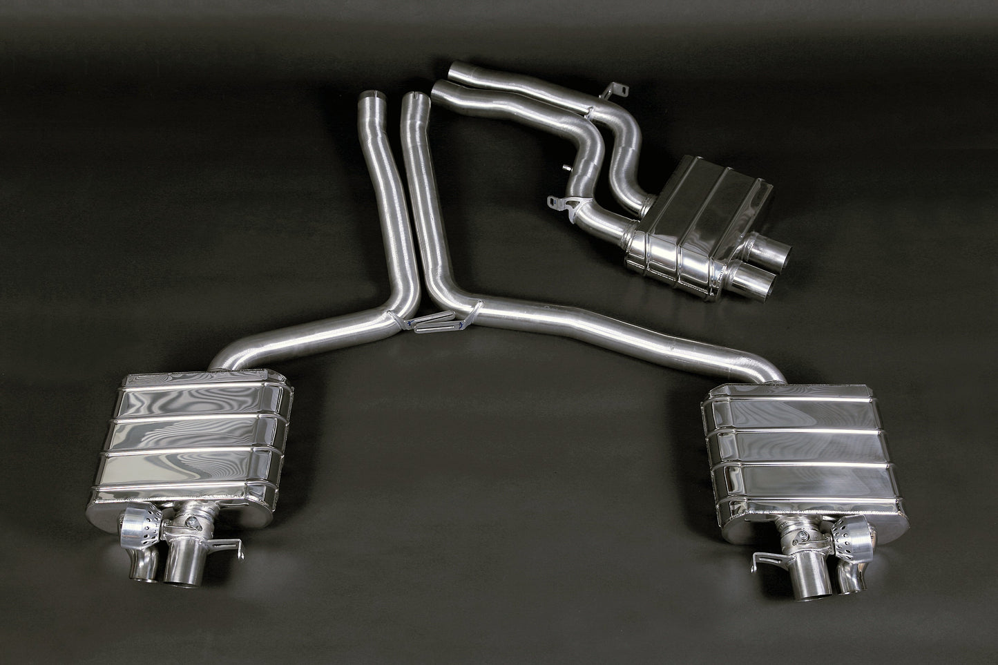 Capristo Audi RS5 (B8) - Valved Exhaust + MidSilencer Pipes