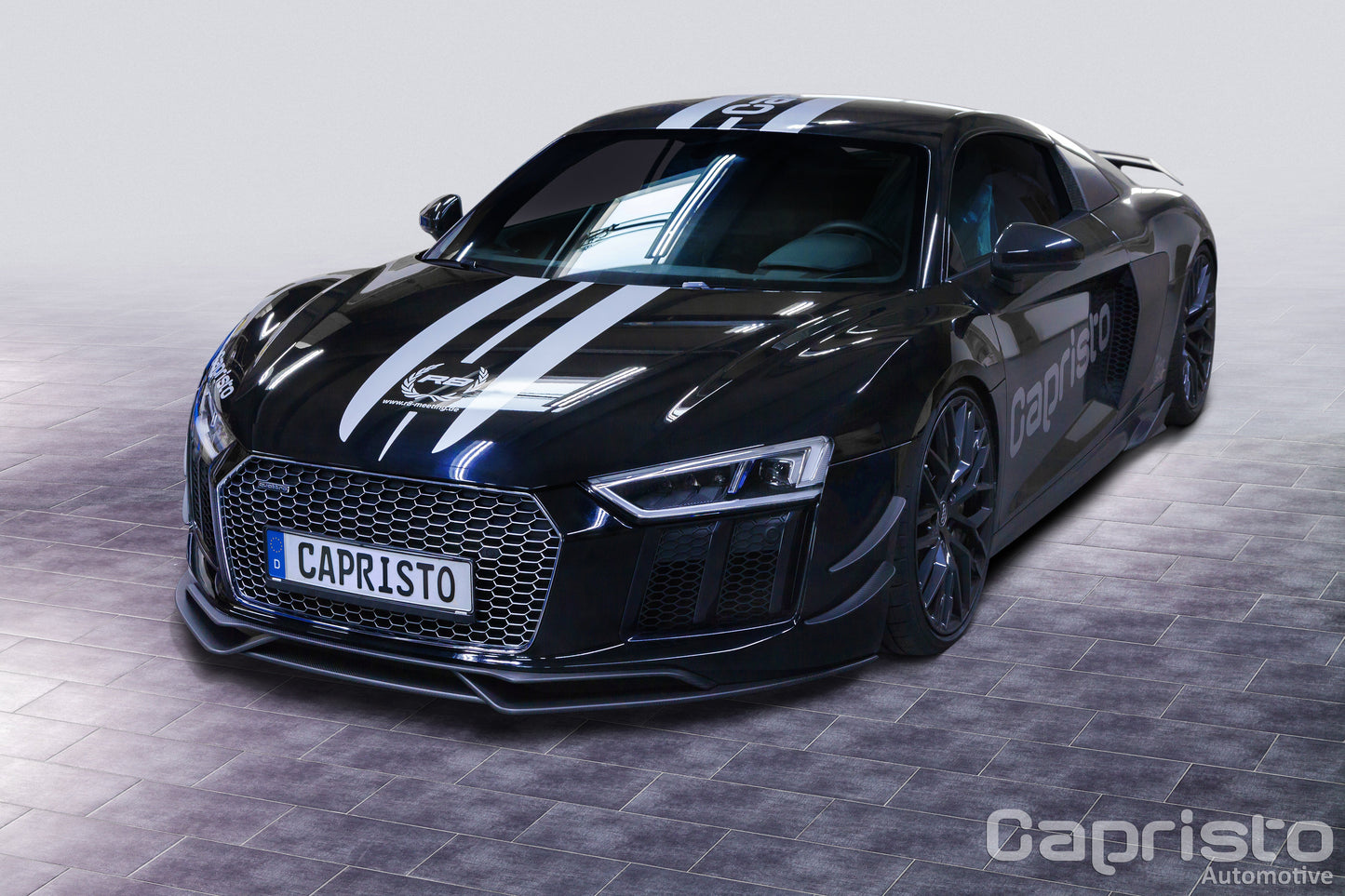 Capristo Audi R8 (Gen2) - Carbon Fiber Front Spoiler