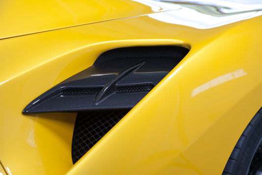 Capristo Ferrari 488 - Carbon Fiber Side Air Intake Panels