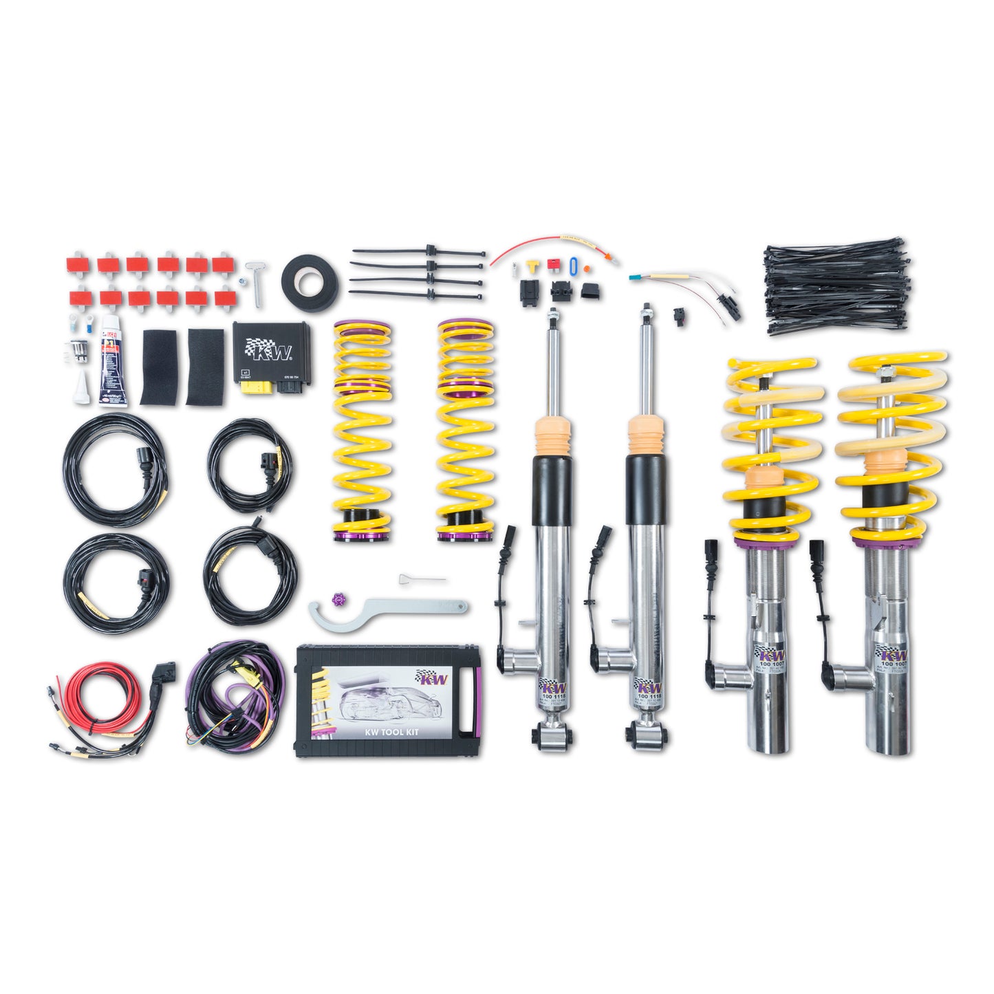 KW Audi RS Q8 / Porsche 718 Boxster/Cayman / Porsche 911 DDC ECU COILOVER KIT - 39010055