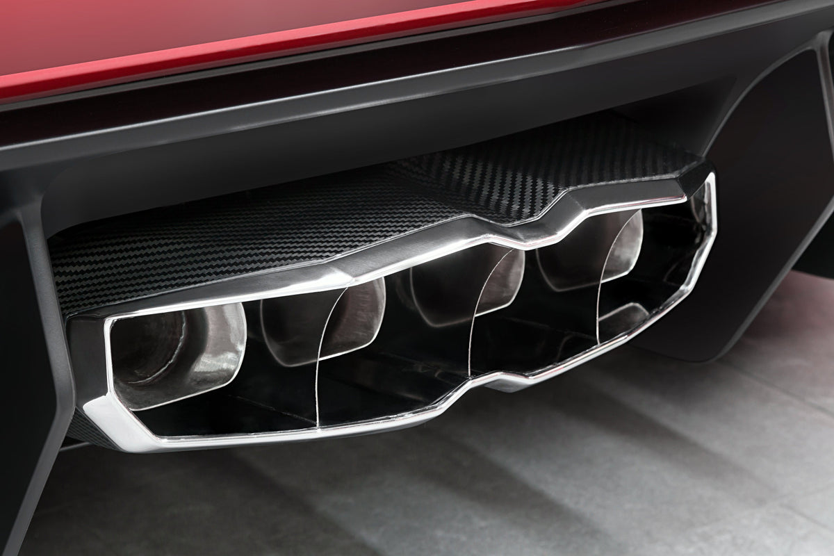 Capristo Lamborghini Aventador LP750 SV - Valved Exhaust + Carbon/Stainless Frame - view 3