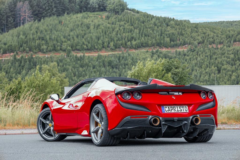 Capristo Ferrari F8 Spider - Carbon Fiber Rear Spoiler