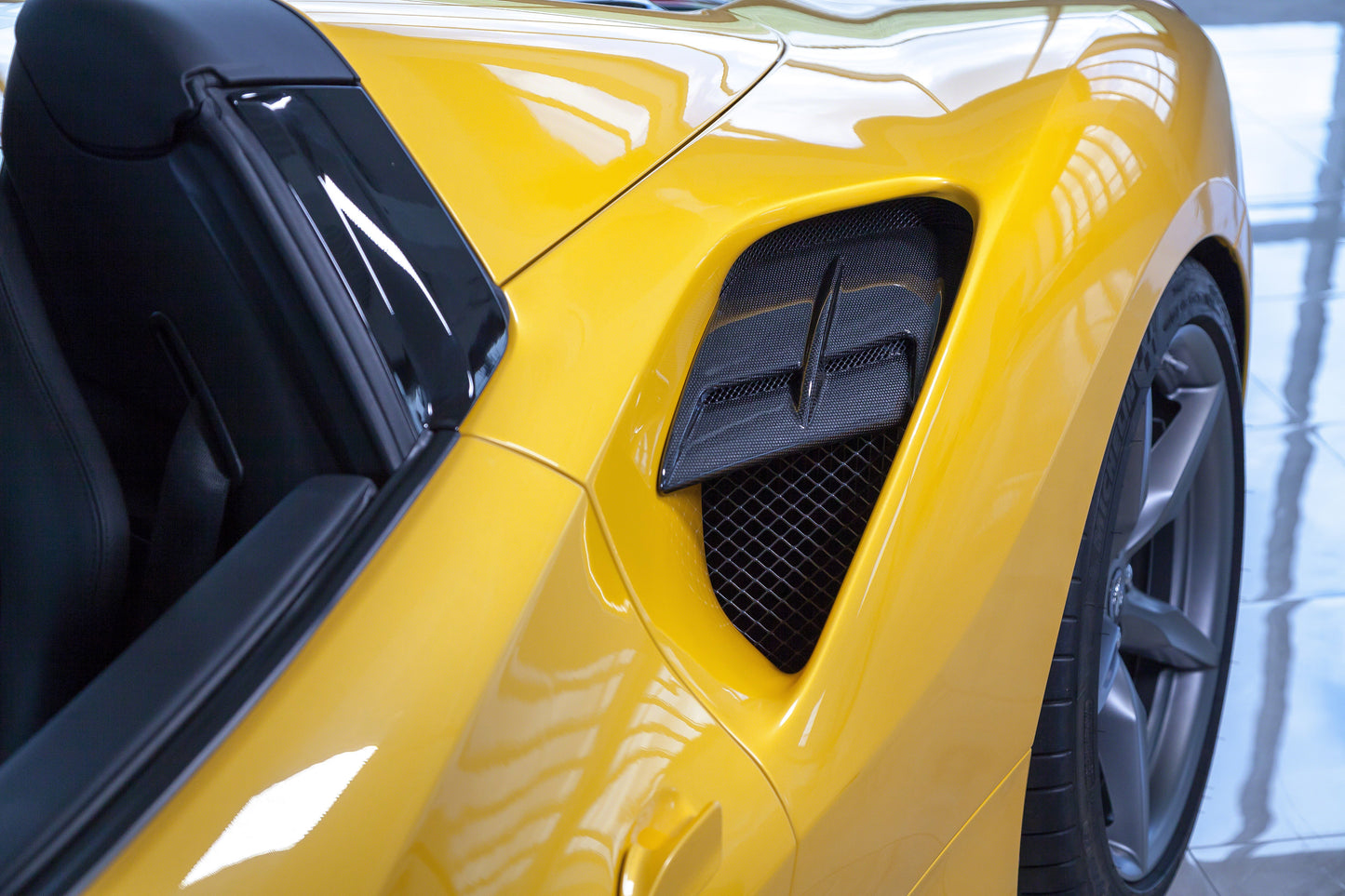 Capristo Ferrari 488 - Carbon Fiber Side Air Intake Panels