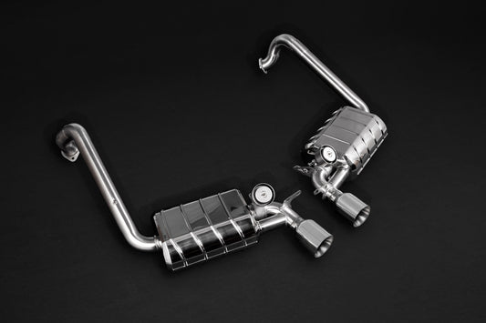 Capristo Porsche 981/982 Boxster/Cayman/GT4/718 - Valved Exhaust + Stainless Tips (CES3/PSE)