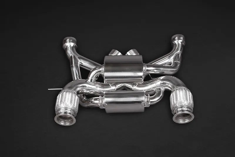 Capristo Mclaren 720S - Valved Exhaust + Cat Spare Downpipes (CES3)