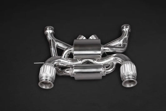 Capristo Mclaren 720S - Valved Exhaust + Cat Spare Downpipes (CES3)