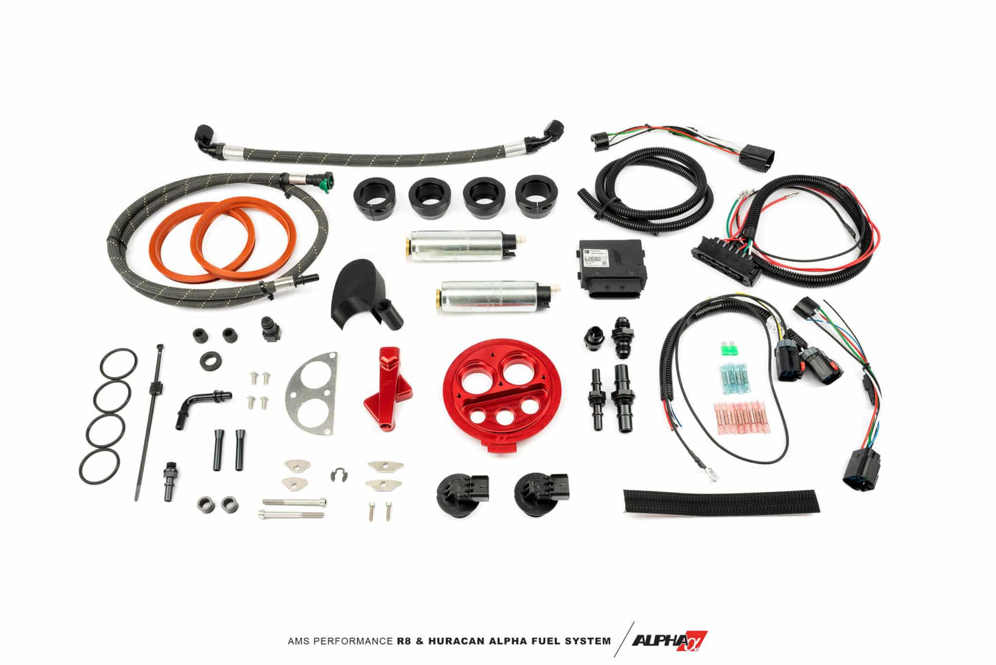 Boost Logic AMS PERFORMANCE R8/HURACAN ALPHA FUEL SYSTEM – TWIN PUMP KIT