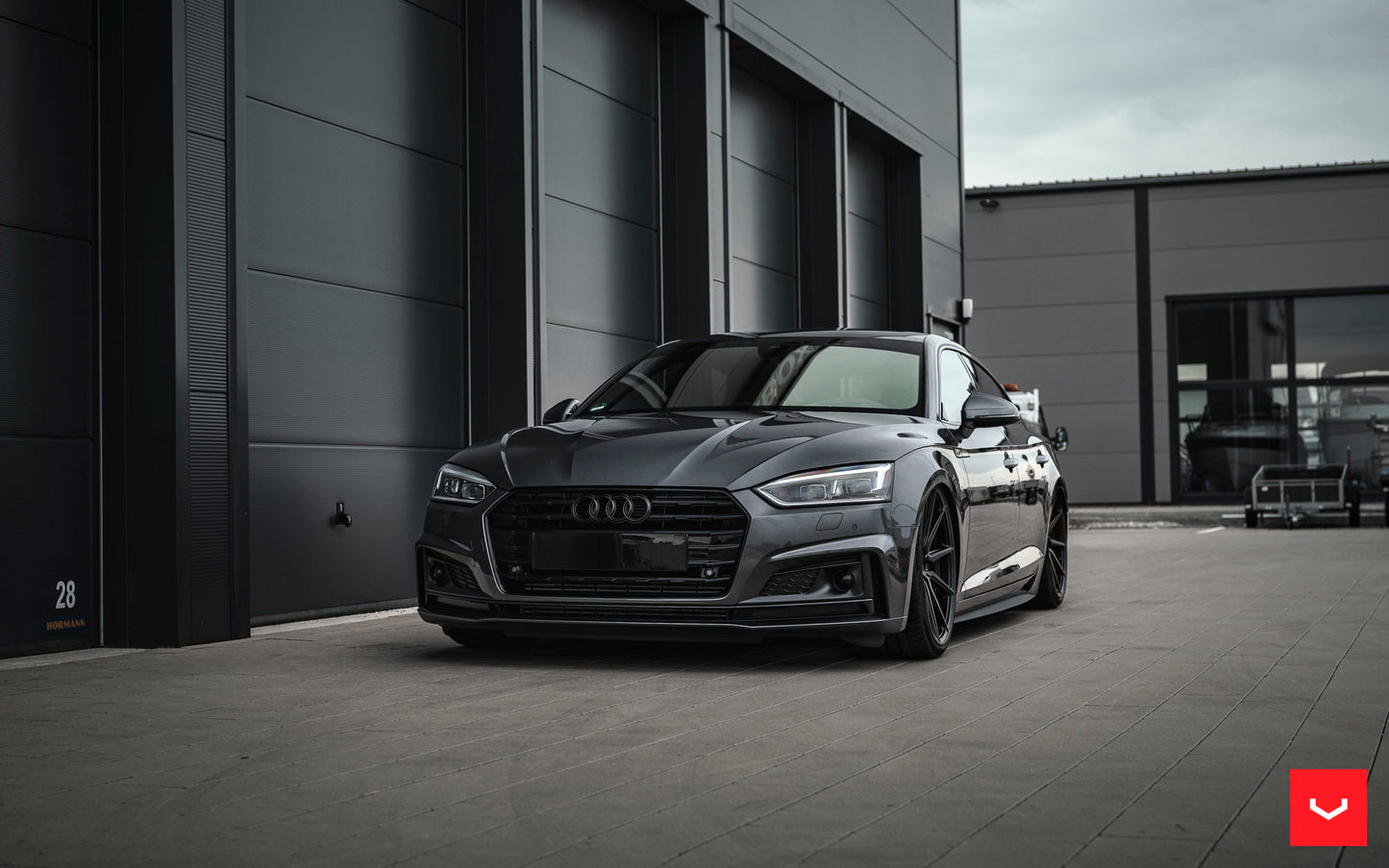 Vossen HF-3 Wheel Set for Audi RS5 - 21 Inch - Satin Black