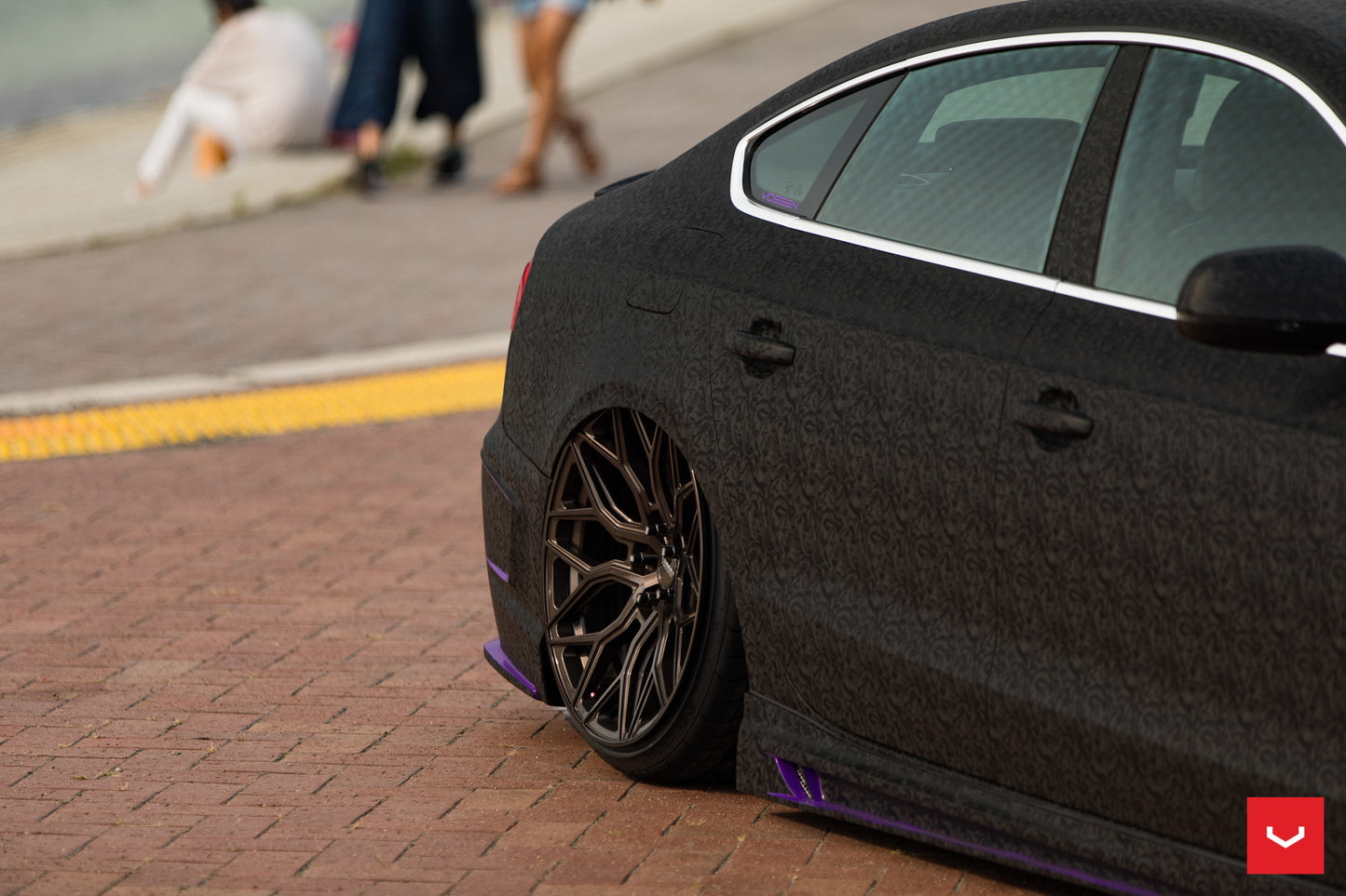Vossen HF-2 Wheel Set for Audi RS5 - 20 Inch - Satin Bronze