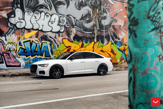 Vossen HF-4T Wheel Set for Audi RS6 / RS7 - 21 Inch - Tinted Gloss Black
